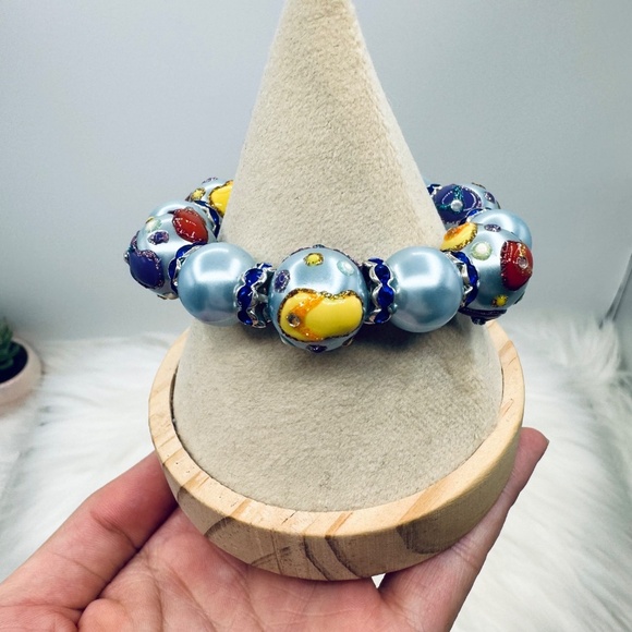 Flip-flops Design Beaded  Beach Bracelet - Picture 6 of 8